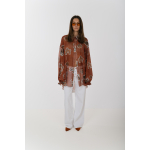 EROS NEW PRINTED TUNIC TOP CANELLE ELEMENTS