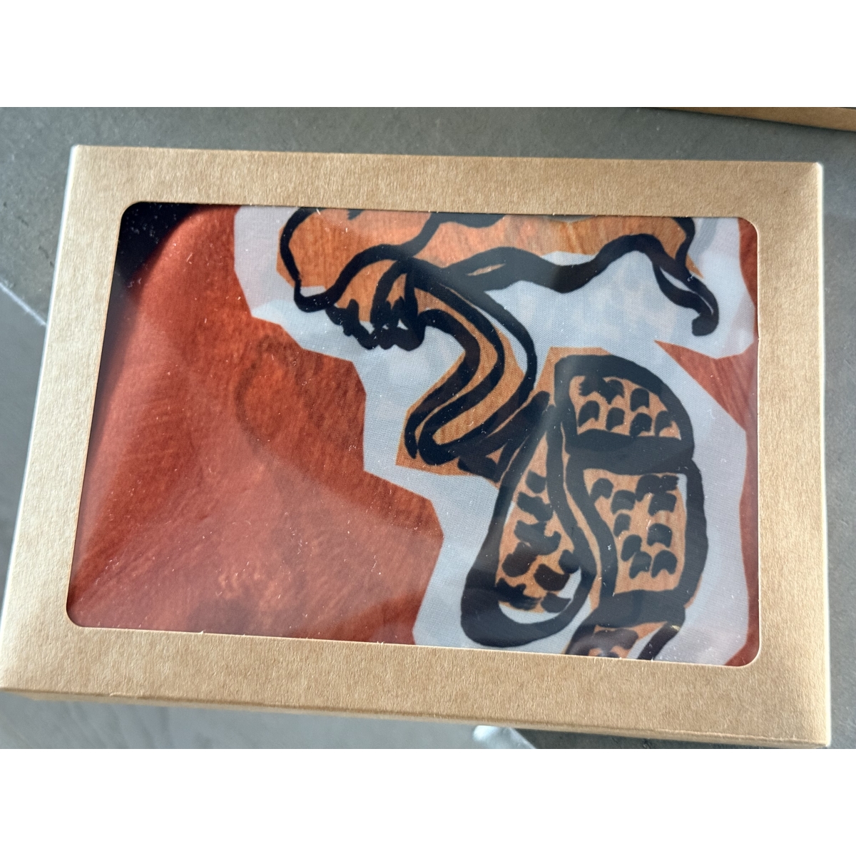 Silk Scarf | Painted print | www.theknls.com