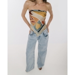 The KNLs HISTORIA SILK SCARF PAINTED CHASE THE SUN