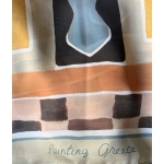 The KNLs HISTORIA SILK SCARF PAINTED CHASE THE SUN