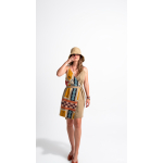 KOKO DRESS BEIGE-CHASE THE SUN