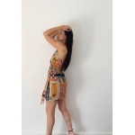 KOKO DRESS BEIGE-CHASE THE SUN