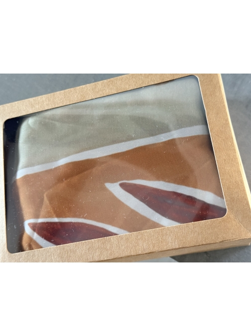 ISTORIA SILK SCARF PAINTED CHASE THE SUN