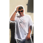 RAW UNISEX T-SHIRT STORY-PAINTED WHITE