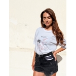 RAW BOXY TOP STORY-PAINTED IN WHITE