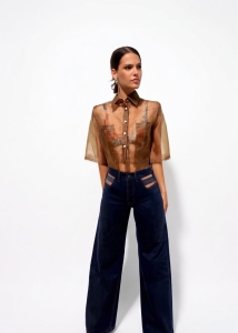OUTBURST JEANS BLUE-BLACK WASH