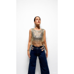 OUTBURST JEANS BLUE-BLACK WASH