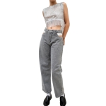 MIDBURST JEANS BARREL GREY WASH