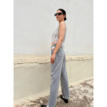 MIDBURST JEANS BARREL GREY WASH