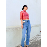 MIDBURST JEANS BARREL BLUE WASH