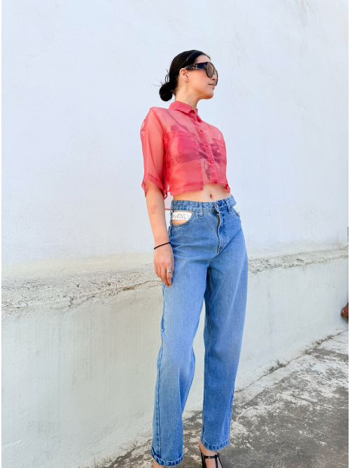 MIDBURST JEANS BARREL BLUE WASH