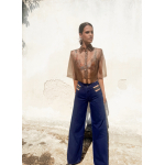 OUTBURST JEANS BLUE-BLACK WASH